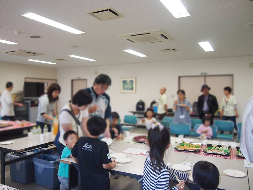 到津の森のたまご弁当試食会
